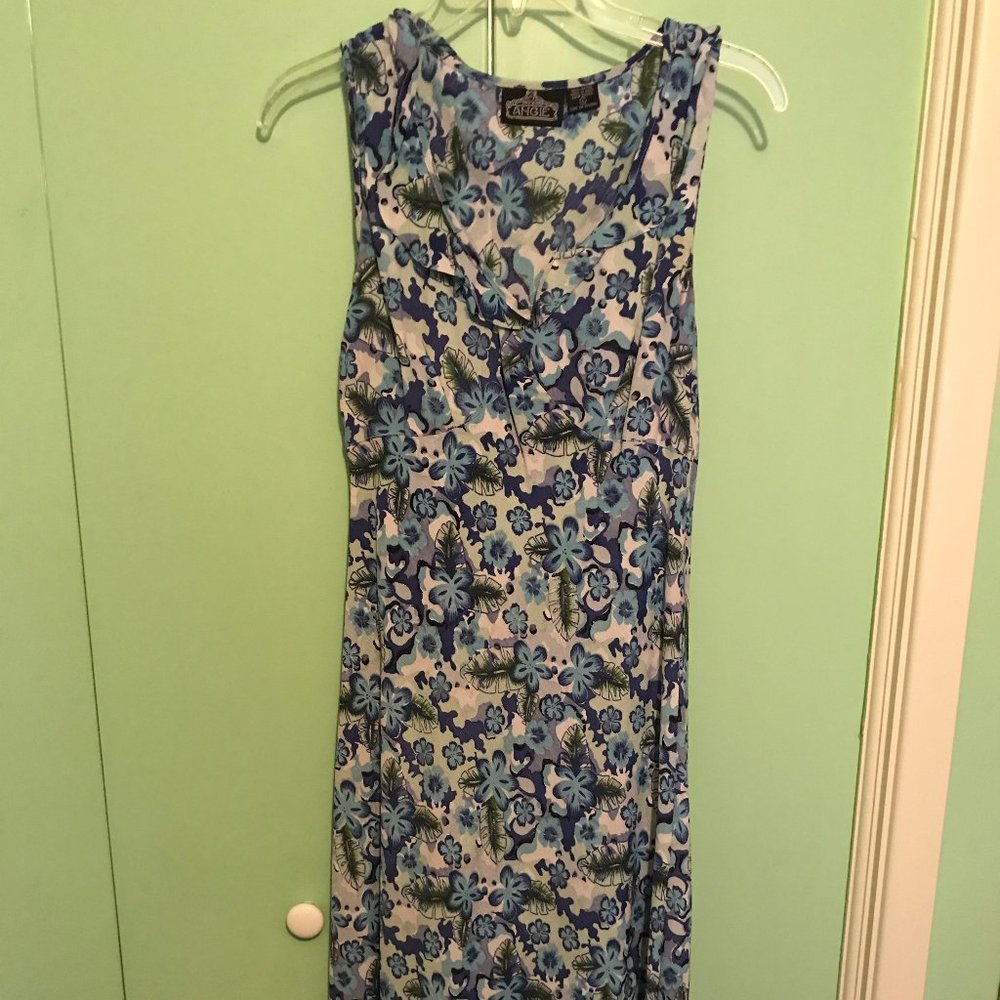 Vintage Maxi Floral Dress